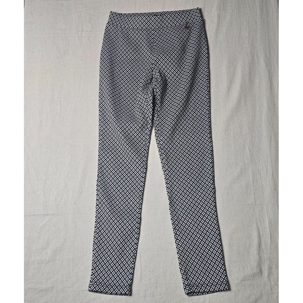 Tommy Hilfiger‎ Suit Pants in Black and White Floral Check Pattern Size 4